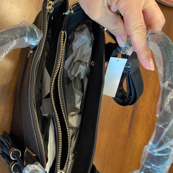 Kelly and Katie Purse with suede trim - Picture 5 of 9